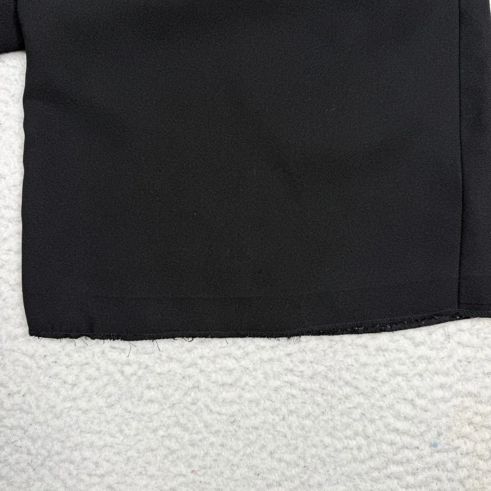 Banana Republic Jumpsuit Women 10 Black Wide Leg Sleeveless Scoop Neck Evening